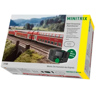 Trix MiniTrix - Spur N Digital-Startpackung Regionalexpress der DB AG