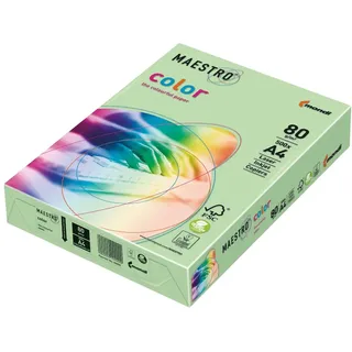 Mondi Maestro Color Pastell A4 80 g/m2 500 Blatt mittelgrün