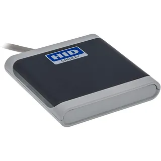 HID Global OMNIKEY 5022 CL ANTHRACITE: USB Smartcard-Leser für Windows, Linux, Mac OS X und Android, USB 3.0, Grau