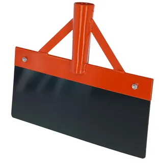 Kerbl Stoßscharre 30 cm (Eisstößer Metall, Federstahl 1 mm, Schaber ohne Stiel, Betonscharre) 29260