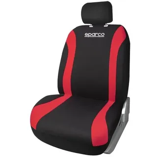 SPARCO SPS438RD Sitzschonbezug Polyester, Rot