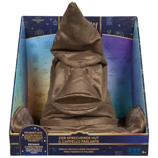 Spin Master Wizarding World Harry Potter - Interaktiver Sprechender Hut mit Sound