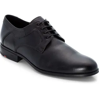 LLOYD Herren Derby Schwarz Glattleder, schwarz, NOS