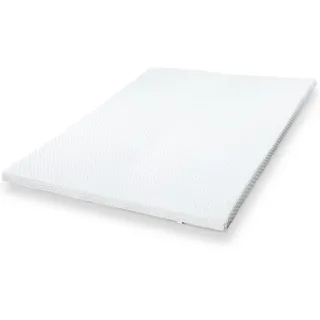 The White Stone Topper 75 x 180 cm H3 Memory Foam