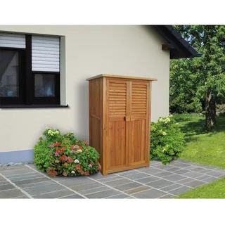 Weka Terrassenschrank 195 B 0,8 x 0,43 x 1,6 m lasiert