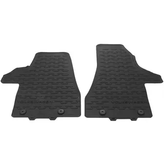 Volkswagen 7H1061502C82V Allwettermatten 2X vorn schwarz Gummi Fußmatten, nur Facelift T6.1