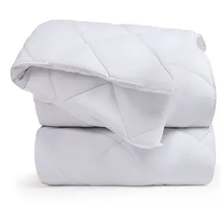 Blumtal Winterdecke 155x220 cm im 2er Set - Oeko-TEX zertifizierte Bettdecke 155x200 cm - extra Dicke Winter Decke - Steppdecke Winter - Steppbettdecke waschbar 95 °C - Füllmenge 150 GSM