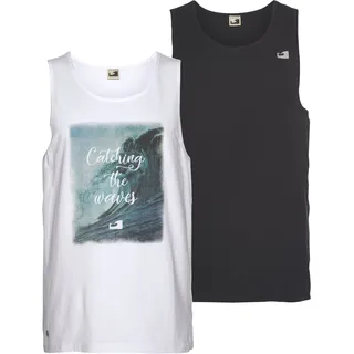 Ocean Sportswear OCEAN SPORTSWEAR, Tanktop in schwarz, weiß-bedruckt-bedruckt | Gr.: XXL