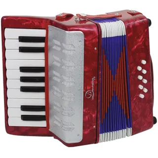 Dimavery Akkordeon 1 1/2 Oktaven/8 Bässe | Kinder Akkordeon