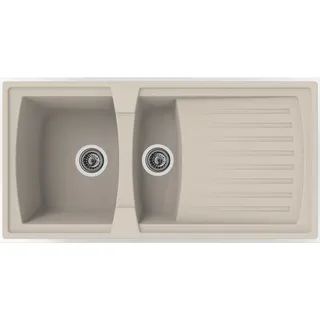 Respekta Boston 100 x 50 cm sandbeige + Handbetätigung