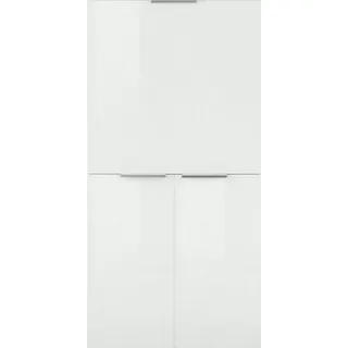 Home affaire Sekretär Dalia, Schreibtisch, PC-Schrank im modernen Design, Breite 70 cm, Made in Italy weiß