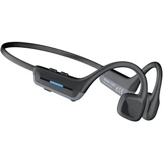 SANOTO Knochenschall Kopfhörer, 26,5g Ultraleicht, LED Licht | Open Ear Kopfhörer Bluetooth 6.0, IP65 wasserdicht. Für Laufen und Radfahren.