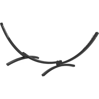 Outsunny Hängemattengestell aus robustem Metall mit Epoxidbeschichtung, Länge 360 cm für Hängematten von 270 bis 330 cm, Grau   Aosom