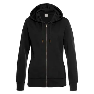 bench. loungewear Sweatjacke Damen schwarz Gr.52/54