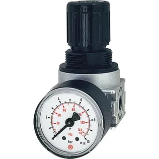 Riegler Druckregler durchg. Druckvers. »multifix-mini«, G 1/4, 0,5-10 bar