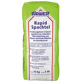 Südwest Lacke + Farben GmbH & Co.KG Rapid Spachtel, 15 kg