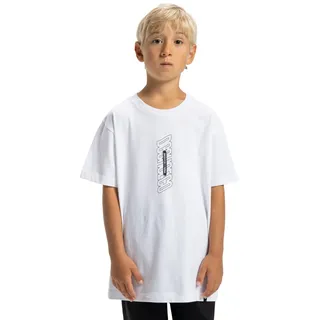 DC Shoes T-Shirt DC SHOES "DC Omega", Jungen, Gr. 10(140-148cm), weiß, Obermaterial: 75% Walkfrottier, 25% Walkfrottier;, Shirts T-Shirt