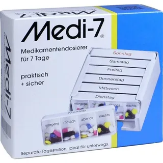 Hans-H.Hasbargen GmbH & Co. KG Medi-7 Medikamentendosierer für 7 Tage