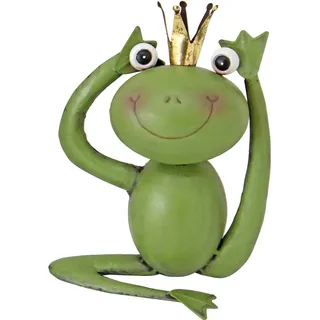 Trendline Dekofigur Frosch 27 cm Grün