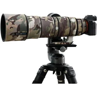 ROLANPRO Camoflage Objektivschutz für Sony FE 200–600 mm F5.6–6.3 G OSS Coat-Objektiv-Schutzhülle, #4, Tarnmuster, wasserdicht