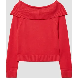s.Oliver Strick-Pullover mit Off-Shoulder-Ausschnitt - 158/164