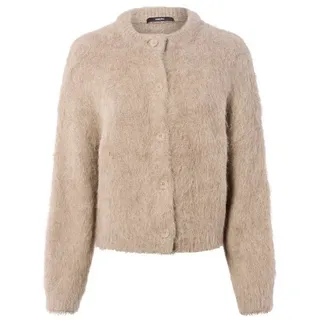 Someday Strickjacke mit Knopfleiste Modell TAMANAH Beige Melange, 38
