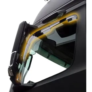 Vordere Windabweiser (1 Set) für die Fahrer und Beifahrerseite-CLI0045120 passend für FIAT DUCATO I + II (ohne ABE) 290/230 1990-1994