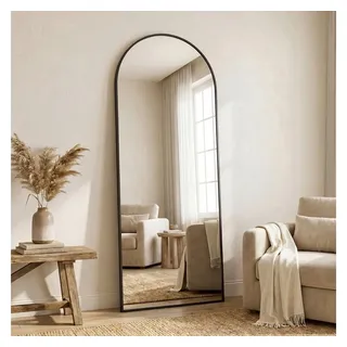 Songmics Standspiegel 60 x 165 cm Schwarz