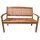 Gartenbank 120 x 66 x 88 cm braun