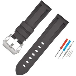 Shieranlee Sport-Silikonarmband passend für Panerai PAM Watch 24MM wasserdichtes Armband