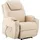 MCombo Elektrischer Massagesessel Fernsehsessel Relaxsessel TV Sessel Heizung 7061CW Beige