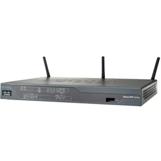 Cisco 886, Ethernet/LAN, ADSL2+, Schwarz - Schwarz