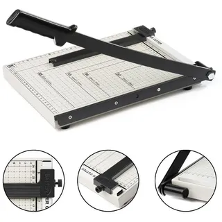 SEVICO Hebelschneider Papierschneider A4 A5 Schneidemaschine Guillotine Foto Metall F249