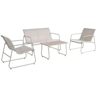 Juskys Genua Set 4-tlg. Sand