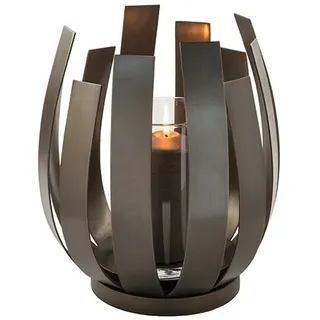 Fink Windlicht ORFEA Edelstahl antik Bronze