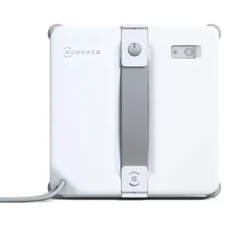 ECOVACS WINBOT Mini 2 Fensterputzroboter mit Eckbürsten & Ultraschallzerstäubung, Ultraschlank & Leicht für Schmale Fenster, Smarte Navigation, 6 App-Modi, 10-Stufiges Sicherheitssystem