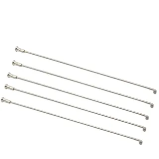 IZHAOGJING 5 x Speichen und Nippel aus Edelstahl, 12 G x 190/191/200/203/208/215/220/235/255 mm Zubehör (12 G, 200 mm)