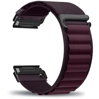 Armband Kompatibel mit Garmin Descent G1/Descent G1 Solar Armbänder Sport Doppelter Textil Nylon Metall G-Haken Uhrenarmbänder Verstellbares Ersatzarmband für Garmin Descent G1/Descent G1 Solar (12)