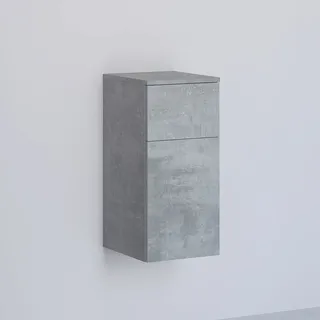Kronenbach Cube Highboard 30 x 64,6 cm, 1 Auszug, 1 Tür, Anschlag rechts, mit TIP-ON, Badmöbel, HB6430AT35R069180997,