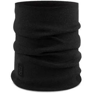 Buff Heavyweight Merinowolle Solid Multifunktionstuch black
