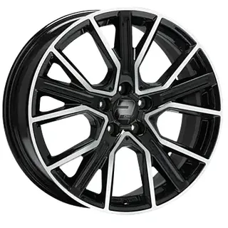 wheelworld-2drv WH34 8,5 x 19 5 x 112 ET35 MB66,6 Schwarz Hochglanzpoliert