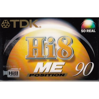 TDK E 5-90 HMEPEN HI8-Kassette