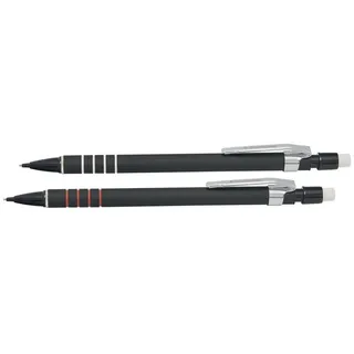 SOENNECKEN Druckbleistift 3063 0,7mm HB mit Radierer schwarz