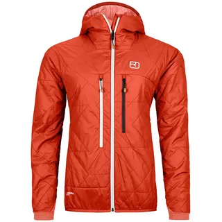 Ortovox Damen Swisswool Piz Boè Jacke (Größe M, rot)