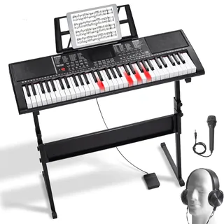 Vevor 61-Tasten-Digitalklavier mit verstellbarem Ständer