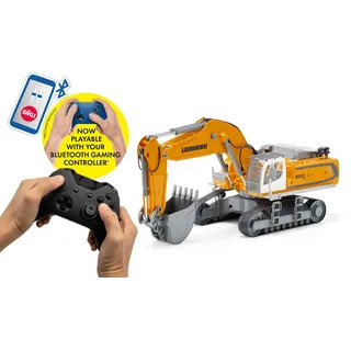 Siku RC-Nutzfahrzeug Liebherr R980 SME Raupenbagger 2CH RTR gelb (6740)
