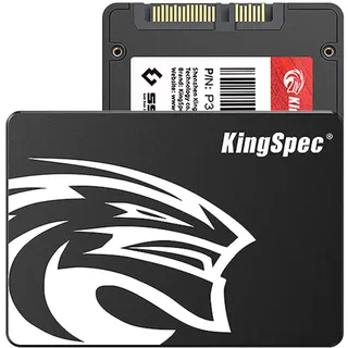 KingSpec 2TB 2 5 Zoll SATA SSD, 2.5 inch SATA III 6Gb/s Interne Solid State Festplatte - 3D NAND Flash, Kompatibel mit PS4/Desktop/Laptop