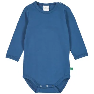 Fred's World by Green Cotton Langarmbody 1582078600 Jungen (1-tlg) Langarm Einteiler, Body, Longsleeve-Body, Bodysuit, Stretchbody blau 74