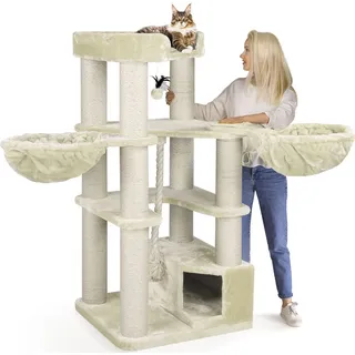 Happy Pet Oscar Kratzbaum 161 cm creme