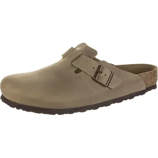 Birkenstock Boston Nubukleder geölt tabacco brown 42